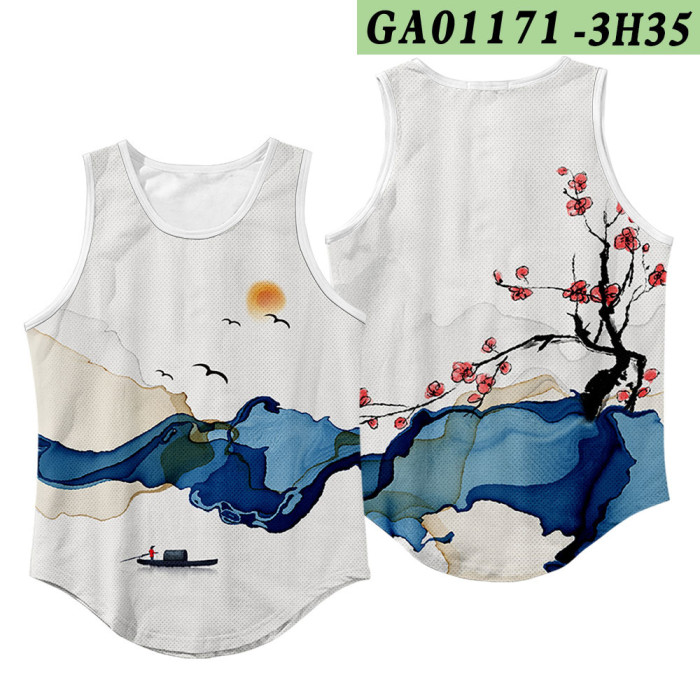 Sleeveless vest【2pcs】