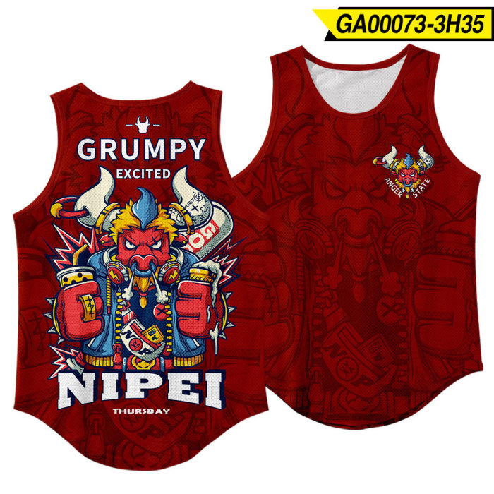 Sleeveless vest【2pcs】