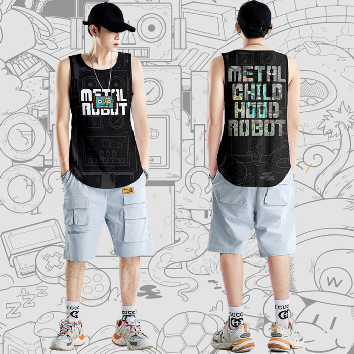 Sleeveless vest【2pcs】