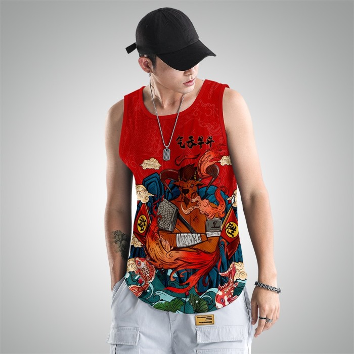 Sleeveless vest【2pcs】