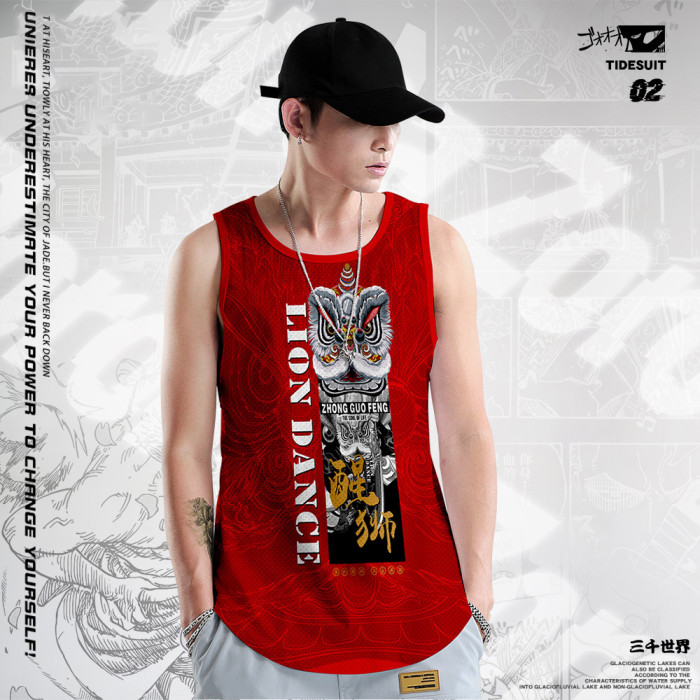 Sleeveless vest【2pcs】