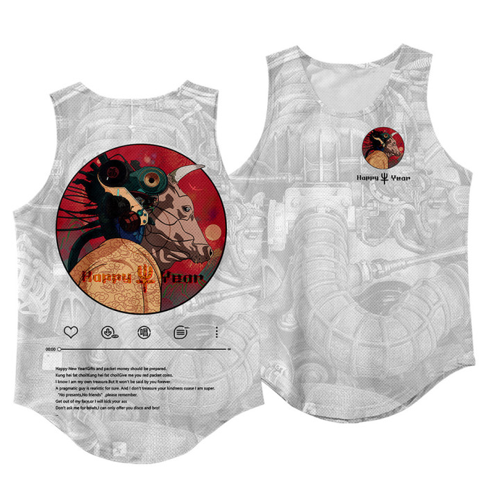 Sleeveless vest【2pcs】
