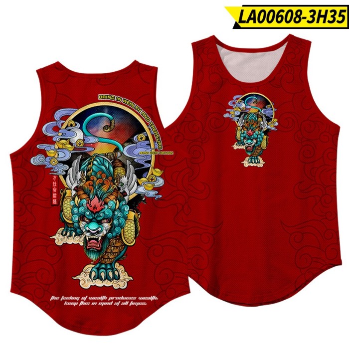 Sleeveless vest【2pcs】