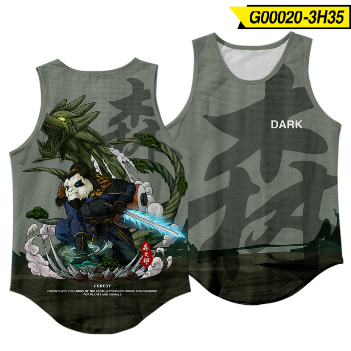 Sleeveless vest【2pcs】