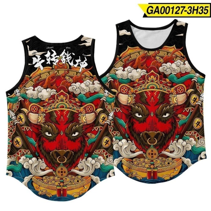 Sleeveless vest【2pcs】