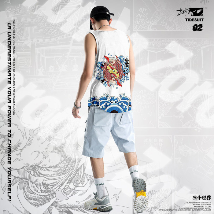 Sleeveless vest【2pcs】
