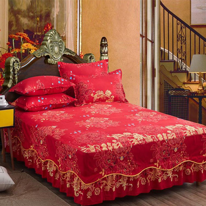 Four-piece bed sheet
