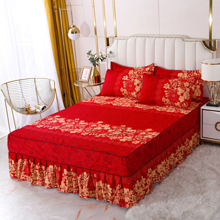Four-piece bed sheet