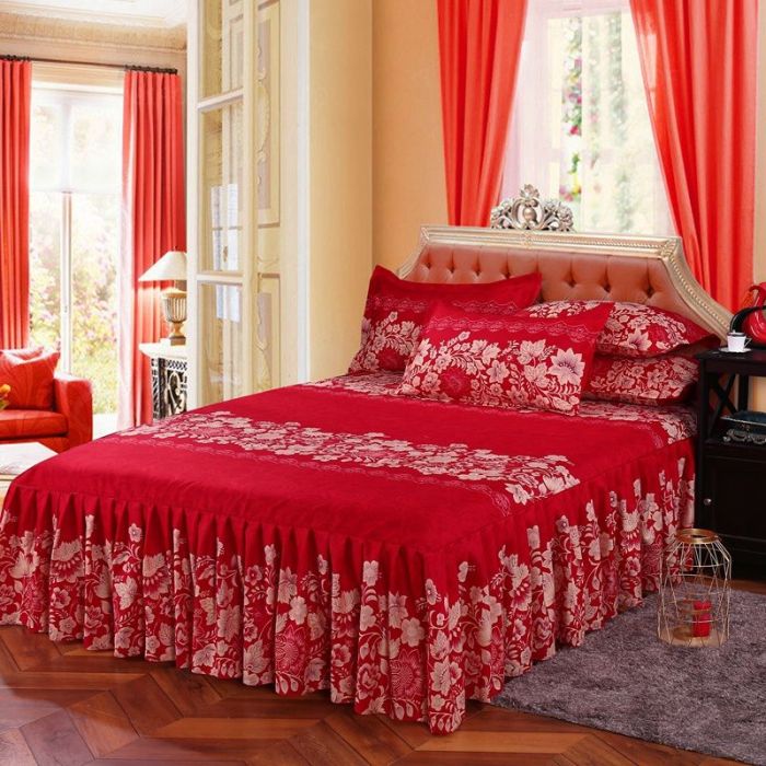 Four-piece bed sheet