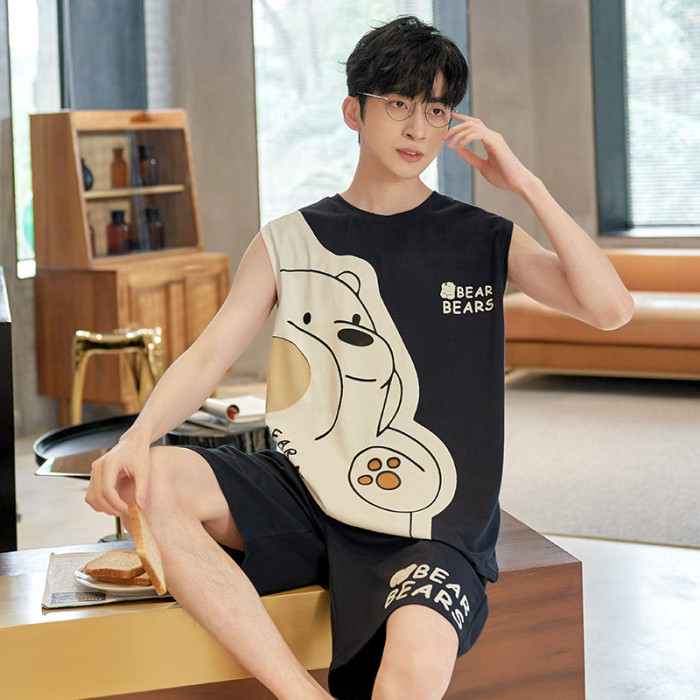 sleepwear set ，vest and Shorts