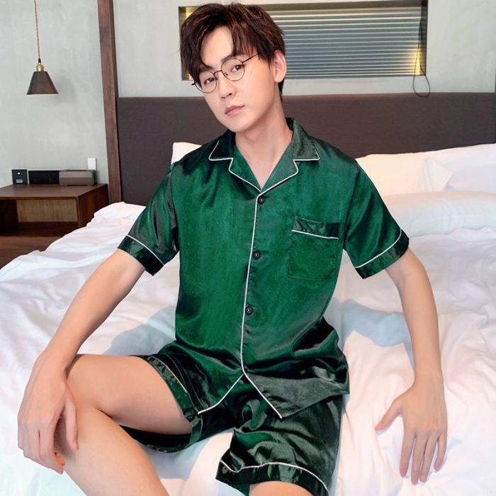 Silk sleepwear
