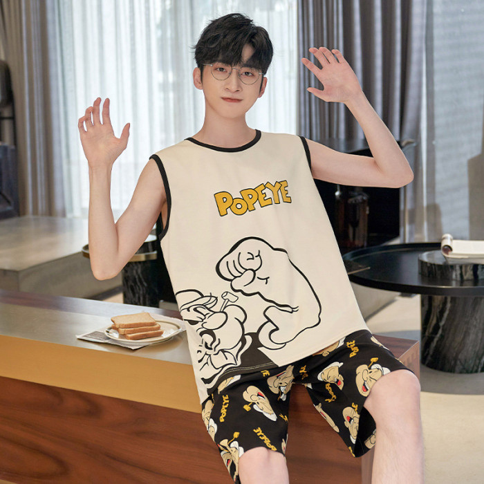 sleepwear set ，vest and Shorts
