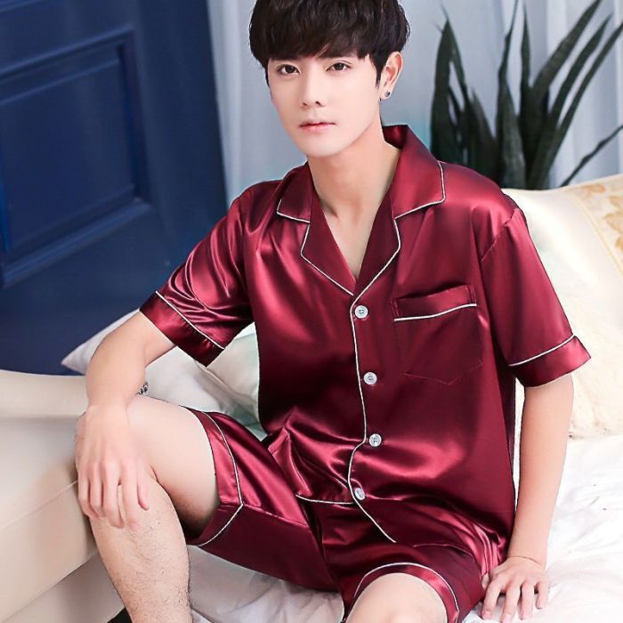 Silk sleepwear