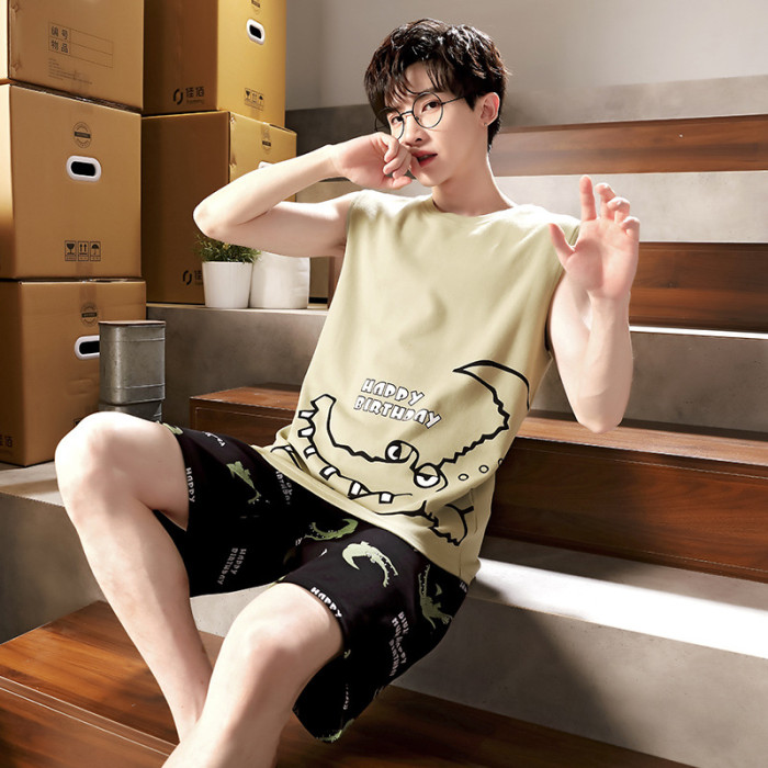 sleepwear set ，vest and Shorts