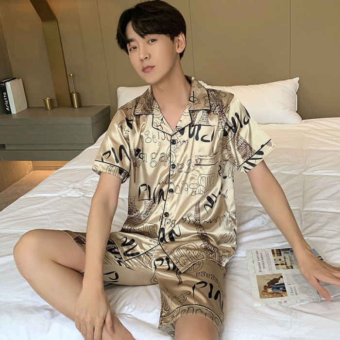 Silk sleepwear