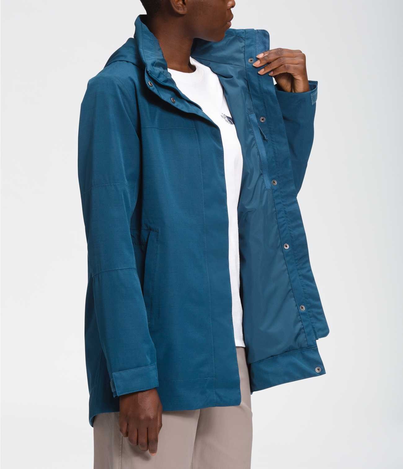 women's westoak city trench