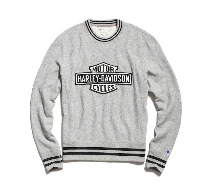 Harley-Davidson-Mixed Knit hoodie 