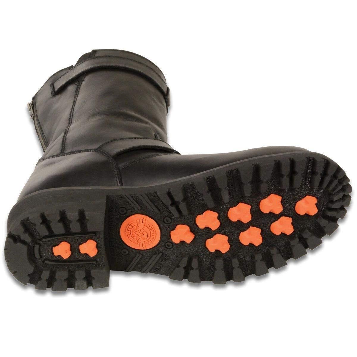 mens wide motorcycle boots