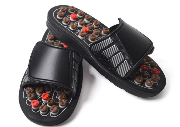 Massage slippers dot Japanese rotary health massage slippers acupoint health care sole health care slippers