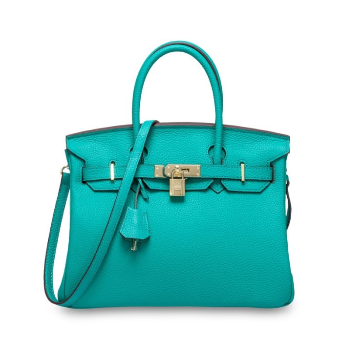 2020 new 100% Genuine leather handbag Luxury design First layer cowhide Stylish pebbled platinum bag Ladies handbag shoulder bag