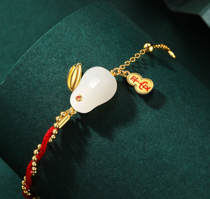 Anklet Gold Anklet Feet Decoration True Gold Bracelet Birthday Gift