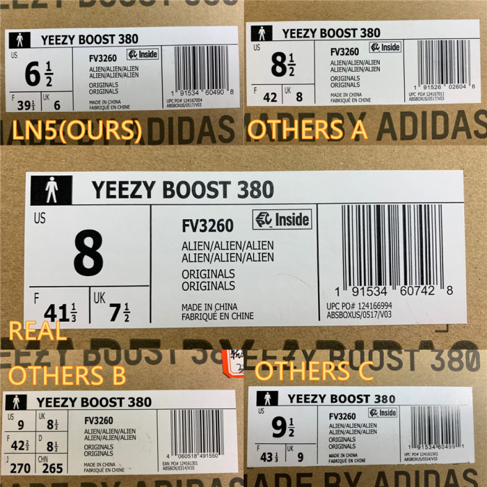Yeezy Boost 380 “Alien” 2019 ( A1)