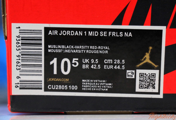 Jordan 1 Mid SE Fearless Blue the Great