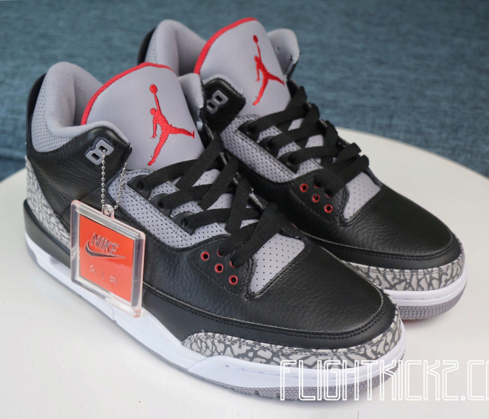Air Jordan 3 OG Black Cement 2018