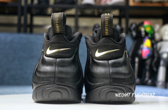 2018 Air Foamposite Pro “Black/Metallic Gold”