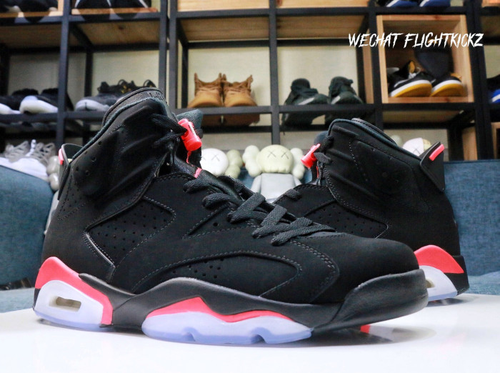 Air Jordan VI 6 Retro  Black Infrared  2019