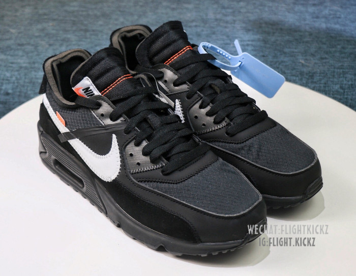 Off White X Air Max 90 Black