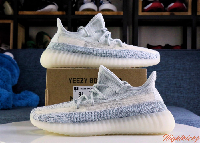 2019 Yeezy 350 V2  Cloud White  None Reflective ( A1)