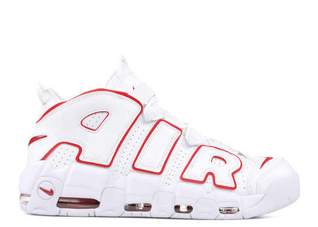 Nike Air More Uptempo 96 White/Red 2018