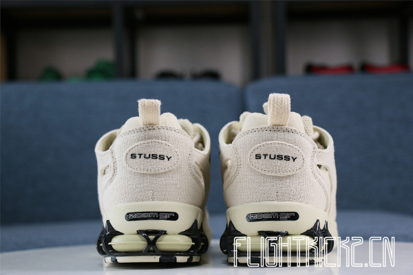 Stussy x Nike Air Zoom Spiridon Cage 2 Fossil Tan