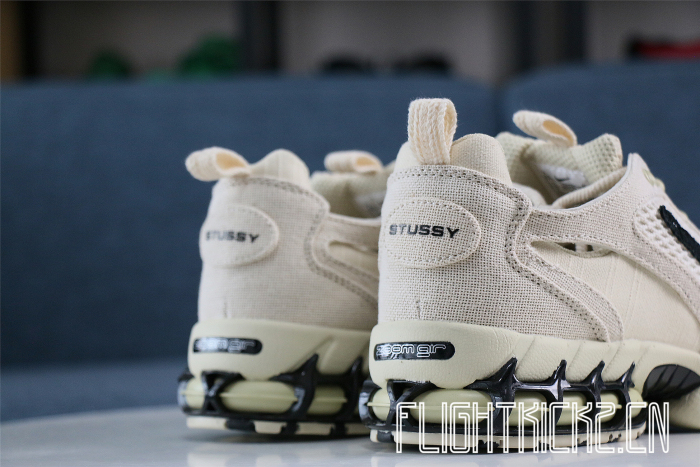 Stussy x Nike Air Zoom Spiridon Cage 2 Fossil Tan