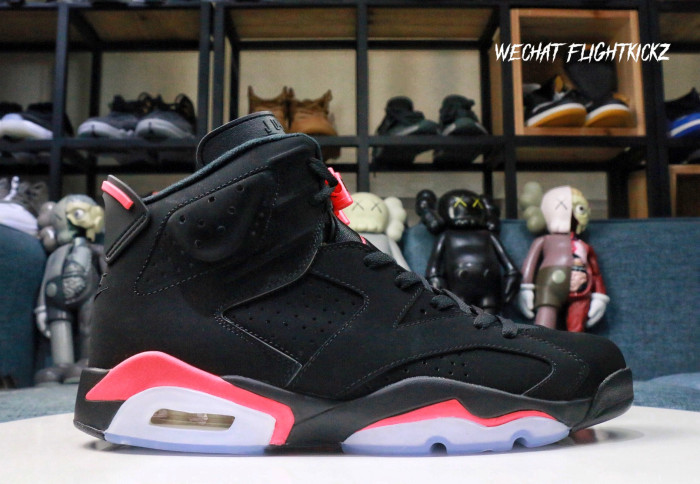 Air Jordan VI 6 Retro  Black Infrared  2019