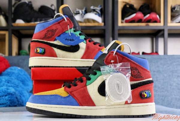 Jordan 1 Mid SE Fearless Blue the Great