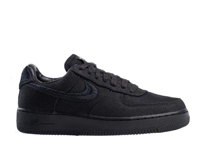 Stussy x Nike Air Force 1 Low   Black
