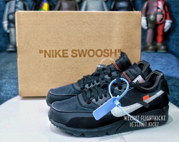Off White X Air Max 90 Black