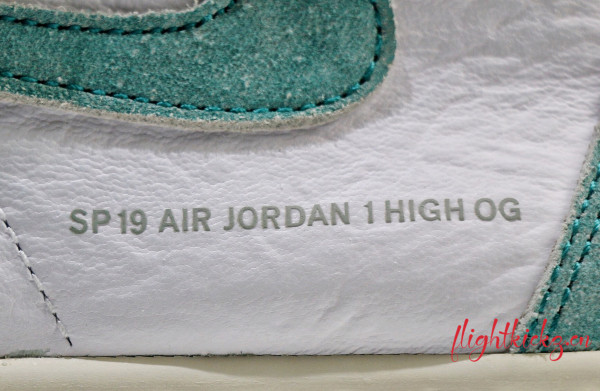 Air Jordan 1 Retro High Og  Turbo Green  2019