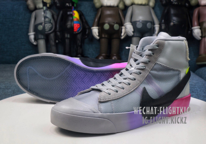 2018 Off White X NikeBlazer Mid Off-White Serena Queen