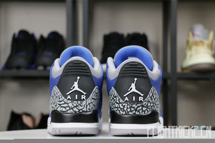 Jordan 3 Retro Varsity Royal Cement
