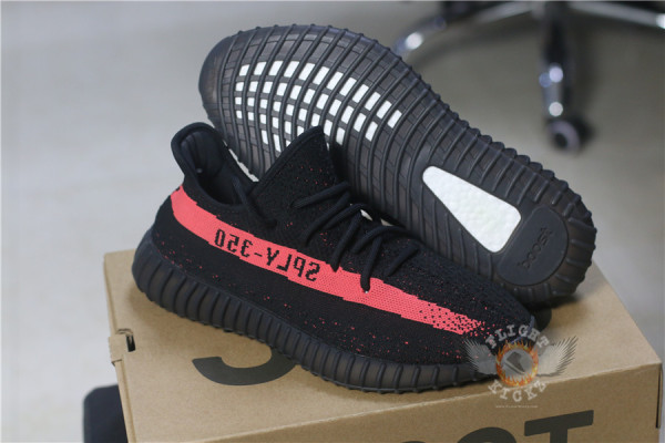 Adidas Yeezy 350 Boost V2 Black Red 2016 ( A1)