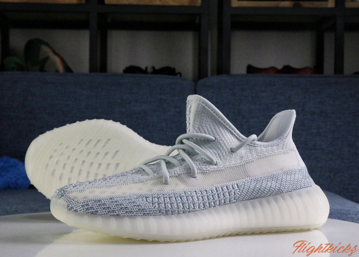 2019 Yeezy 350 V2  Cloud White  None Reflective ( A1)