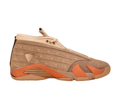 Clot x Air Jordan 14 Low Sepia Stone 2021