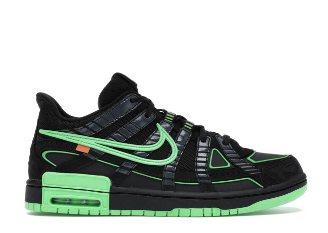 Nike Air Rubber Dunk Off-White Green Strike(FK's A1 Batch)