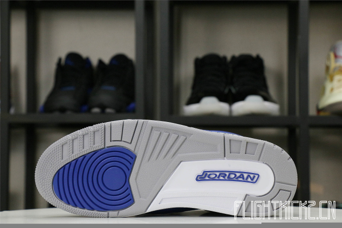 Jordan 3 Retro Varsity Royal Cement