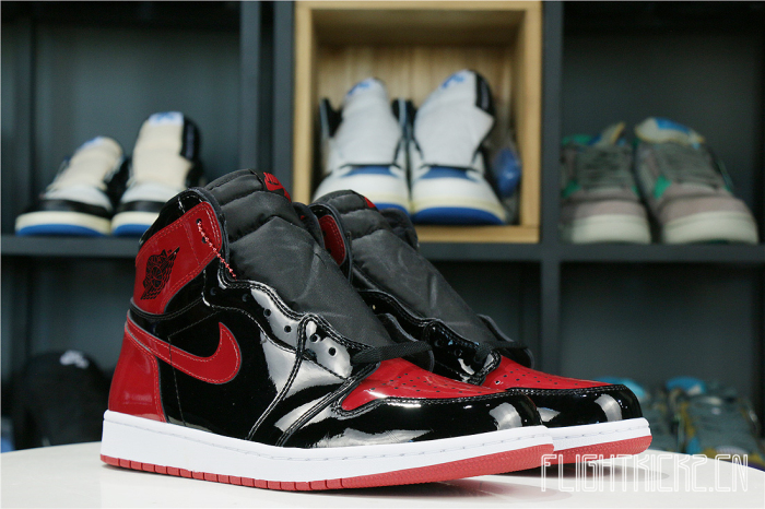 Air Jordan 1 Retro High OG Patent Bred 2021 ( A1)