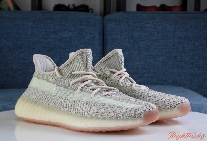 2019 Yeezy 350 V2  Citrin  None Reflective ( A1)