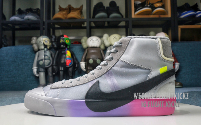 2018 Off White X NikeBlazer Mid Off-White Serena Queen